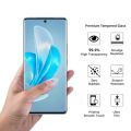 For Honor X9b 5G / Honor X9b (A+ GRADE) Premium UV Tempered Glass Screen Protector Curved with Liquid Glue and UV Light -Transparent Clear. 