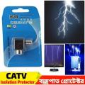 CATV Isolation protector TV Thunder Protector which used for the high-voltage insulation between house-hold CATV cable and TV or set-top box.. 