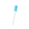 5ml Clear Plastic Pipette Medicine Dropper Blue for Baby. 