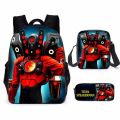 skibidi toilet Titan Speakerman children's backpack boy School Bag For Teenage kids Backpack Anime Travel Backpack Pencil bag. 