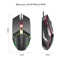 ENTWINO X3 Gaming Mouse, RGB Lights, DPI Button, 7 Colors Light Wired Optical Gaming Mouse. 