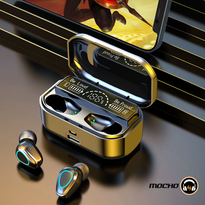 J&N%20%20G28%20TWS%20Wireless%20Bluetooth%205.2%20Headphone%20Stereo%20Sports%20Waterproof%20Earhook%20Earphones%20With%20Microphone%203000mAh%20Charging%20Box%20Headset%20-%20Image%205