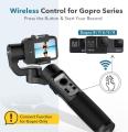 Hohem 3-Axis Handheld Gimbal Waterproof Action Camera Stabilizer for DJI Osmo Gopro Hero8//7/6/5/4 RXO SJCAM ISteady Pro 3/Pro4.