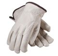 Argon Leather Hand Glove for Welding/Wood Cutting/Construction/Welding/Garden/Yard Working for Men and Women ( 1 Pair ). 