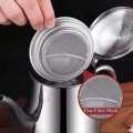 410ml Stainless Steel Oil Tank Large Capacity Oil Bottle Kitchen Oil Filter Pot Soy Sauce Vinegar Container Coffee Pot.