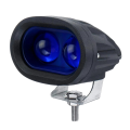 4X 10V-80V Vehicle Blue LED Warning Signal Lamp Forklift Truck Work Spot Safety Light Car 20W Industrial Safety Lamp.