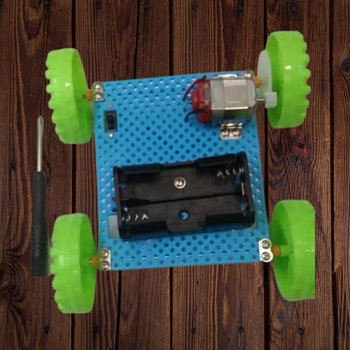 4WD%20Smart%20RO-BOT%20t%20Multi-Functional%20DIY%20DC%20Motor%20Car%20Chassis%20Kit%20%20Single%20Layer%20Plastic%20Plate%2090cm%20Kit%20Without%20%20Battery%20Holder%20-%20Image%203