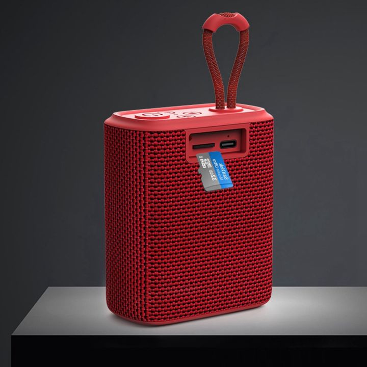 IPX6%20Waterproof%20Shower%20Bluetooth%20Speaker%20Portable%20Wireless%20Outdoor%20Speaker%20with%20HD%20Sound%20for%20Beach%20Outdoor%20Red%20-%20Image%205