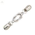 2Pcs Women Cardigan Sweater Blouse Shawl Clips Collar Clasps Dress Brooch Clip.