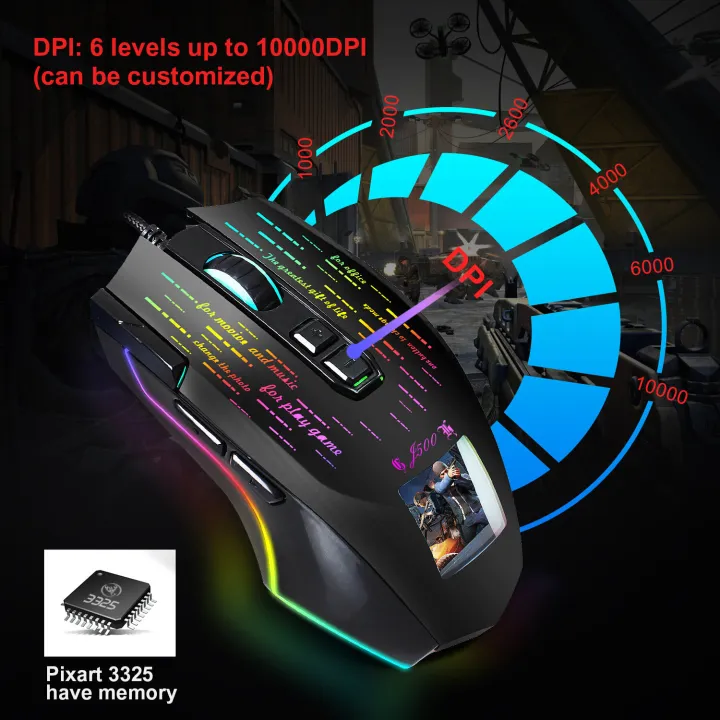 HXSJ%20J500%20USB%20Wired%20Gaming%20Mouse%20RGB%20Gaming%20Mouse%20with%20Display%20Screen%20Six%20Adjustable%20DPI%20for%20PC%20Desktop%20Laptop%20Mouse%20PUBG%20Gamer%20-%20Image%208