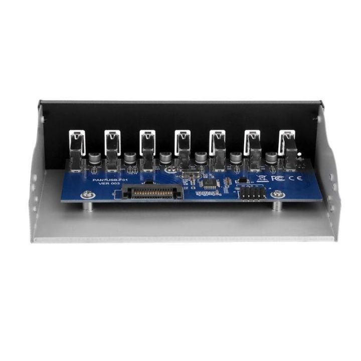 ALLOYSEED%205.25%20inch%209%20Pin%20to%207%20Ports%20USB%202.0%20Hub%20CD-ROM%20Drive%20Bay%20CD%20ROM%20Front%20Panel%20with%20HUB%20Chip%20for%20Computer%20Case%20-%20Image%205