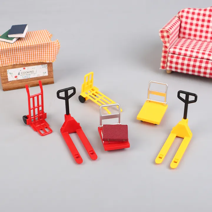 3Pcs%201:12%20Dollhouse%20Miniature%20Cart%20Trolley%20Stair%20Climbing%20Machine%20Mini%20Outdoor%20Cart%20Forklift%20Moving%20Tools%20Model%20Home%20Decor%20Toys%20-%20Image%203