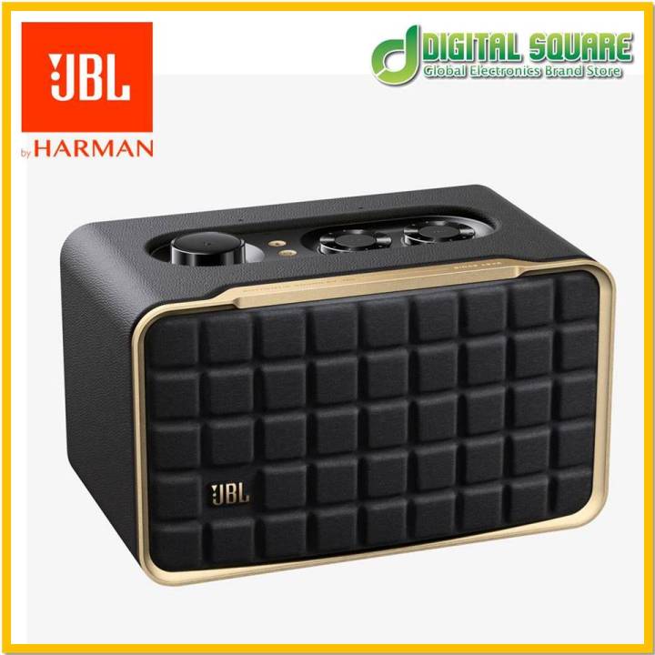 JBL Authentics 200 Smart Bluetooth Home Speaker with Wi-Fi Google Voice  Assistants