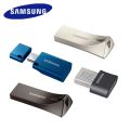 SAMSUNG BAR/FIT/Plus USB 3.1 Flash Drive 256GB 128GB 64GB USB Type-C Metal Pen Drive USB3.1 Memory Stick Storage Device U Disk. 
