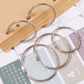 1/5/10/30pcs Metal Ring Binder 38mm 50mm Multifunctional Loose-leaf Book Hoops Opening Office Binding Supplies.