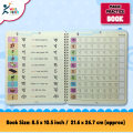 Children's Word Magic Practice Book Procure Mathematics, Numbers, Alphabet, Drawing Invisible for Kids Easy to Use and Maintain. 