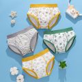 Children Boys Boxer Briefs Cotton Underwear Small Medium Big Boys 12-15 Years Old Teenager Shorts Breathable M L XL 2XL3XL.