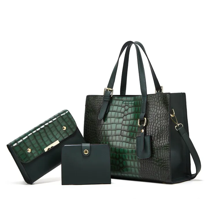 Shang%20one-shoulder%20cross-body%20hand%20crocodile%20pattern%20mother%20bag%202024%20new%20cross-border%20European%20and%20American%20retro%20multi-piece%20set%20of%20women's%20bags%20-%20Image%203