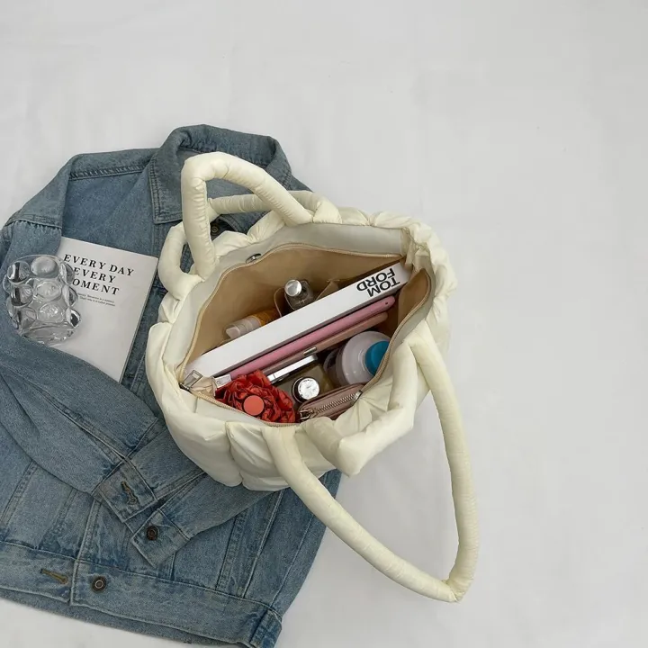 Quilted%20Puffer%20Tote%20Bag%20for%20Women%20Cotton%20Down%20Padded%20Shoulder%20Bag%20Winter%20Puffy%20Shopper%20Top%20Handle%20Bag%20Large%20Handbag%20Purse%202023%20-%20Image%205