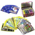 Pokemon Metal Box Card Game - TCG Trading Card Game Tin Can 41 Cards - 1 Random Metal Box. 