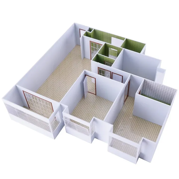 1:25%20Scale%20Miniature%20Building%20Architecture%20Accessories%20Dollhouse%20Furniture%20Set%20Craft%20Ornament%20Prefabricated%20House%20to%20Assemble%20-%20Image%205