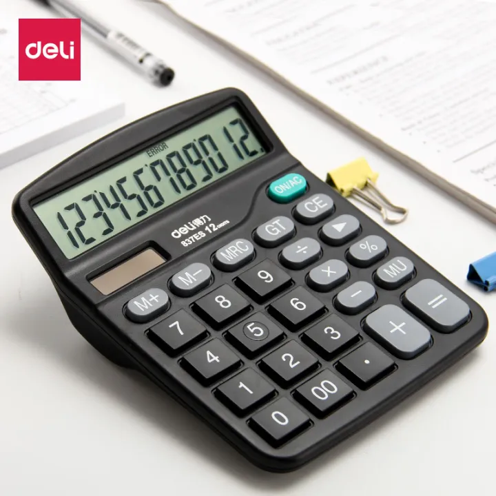 2024%20Deli%20Computer%20Large%20837ES%20Computer%20Financial%20Accounting%2012-bit%20Solar%20Dual%20Power%20Supply%20Deli%20Calculator%20Hardeniae%20-%20Image%204