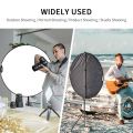 GODOX Portable 32inch/80cm Light Reflector with Clamp,5 in 1 Collapsible Multi Disc Photography Reflector Translucent,Silver,Gold,White,Black for Studio Photography Lighting and Outdoor Lighting.