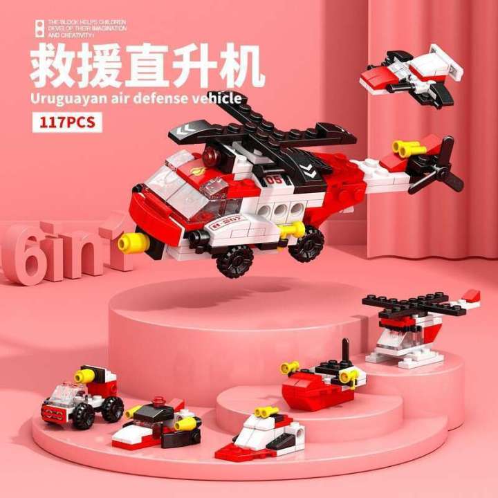 Compatible%20with%20LEGO%20military%20small%20box%20building%20blocks%20mini%20tank%20aircraft%20warship%20mecha%20children's%20gift%20toys%20-%20Image%207
