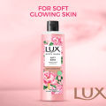 Lux Body Wash French Rose & Almond 245ml (Free Loofah).