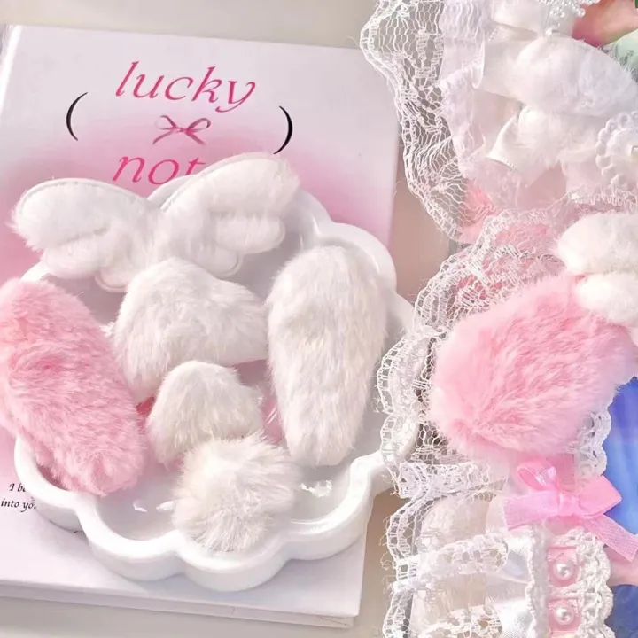 10Pcs%20Sweet%20Plush%20DIY%20Photocard%20Holder%20Handmade%20Material%20Kpop%20Idol%20Photo%20Card%20Holder%20Lace%20Strips%20Cute%20Cartoon%20Ears%20Accessories%20-%20Image%203