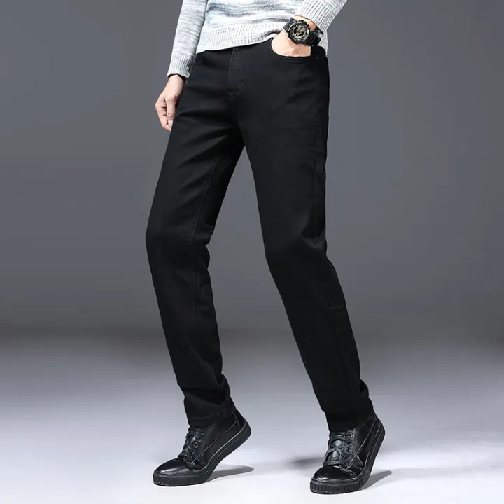 Classic%20Advanced%20Stretch%20Black%20Jeans%202022%20New%20Style%20Business%20Fashion%20Denim%20Slim%20Fit%20Jean%20Trousers%20Male%20Brand%20Pants%20-%20Image%204