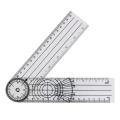 Measuring Tool 360 Degree Rotation Professional Angle Medical Spinal Ruler Goniometer Protractors Multifunction Goniometer.