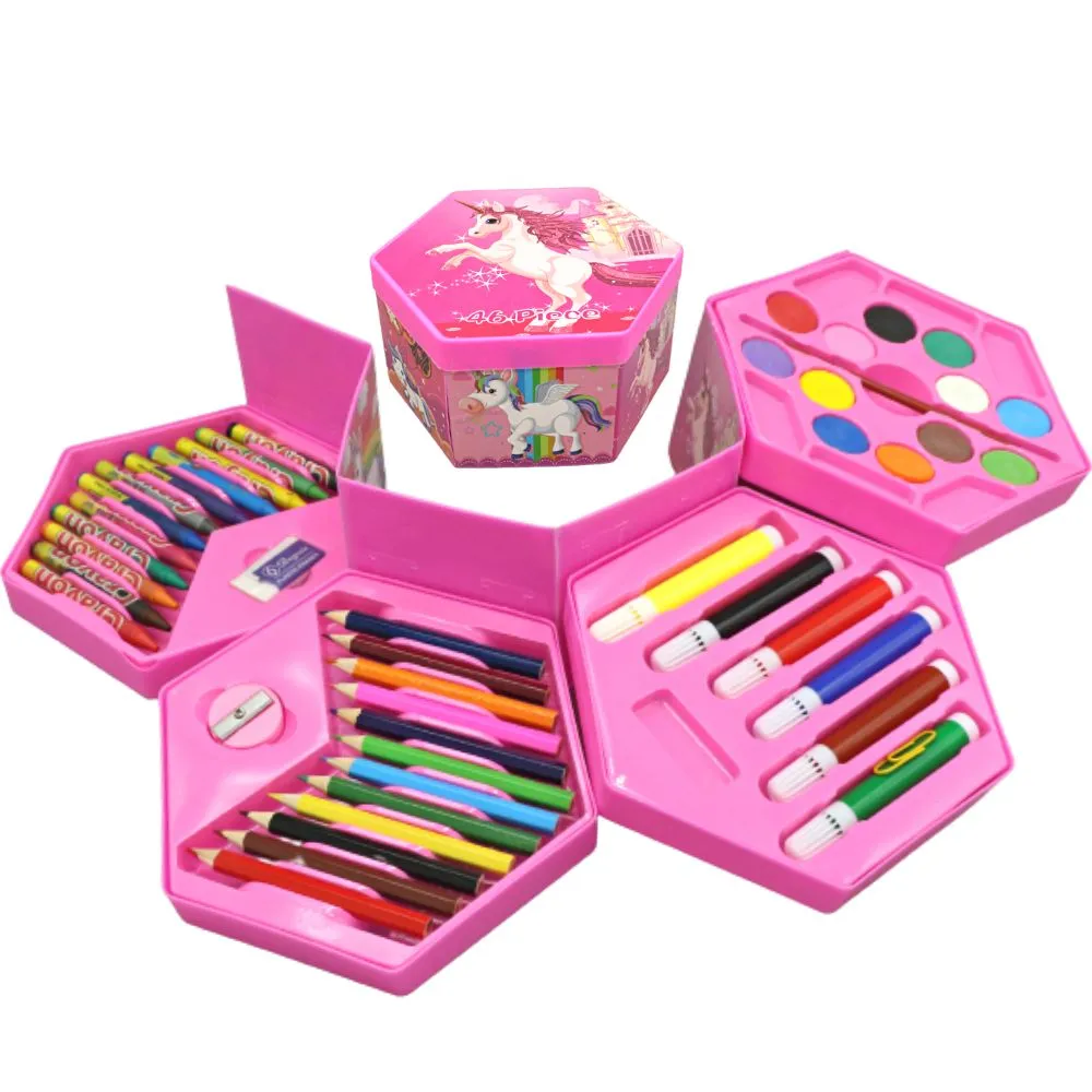 Kids Art Set ,Colors Box Color Pencil ,Crayons , Water Color, Sketch ...