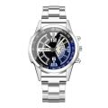 Blue Light Glass Watch Elegant Men's Quartz Watch with Round Dial Formal Business Style Scratch Resistant for Accurate for Men. 
