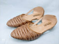 Premium Quality Soft Leather Half flat Full nagra Shoes Sandal For Women, less price nagra.