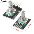 【Alizeker Mall】For Arduino Degrees Rotary Encoder Module Sensor Switch Development Board KY-040 With Pins. 