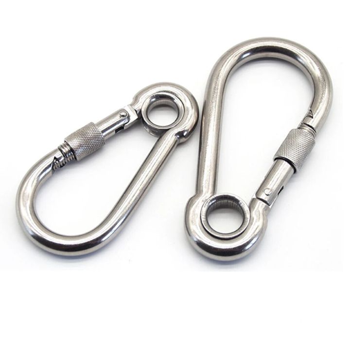 304%20Stainless%20Steel%20Screw%20Lock%20Climbing%20Gear%20Carabiner%20Quick%20Links%20Safety%20Snap%20Hook%20Chain%20Connecting%20Ring%20Carabiner%20Chain%20Buckle%20-%20Image%205