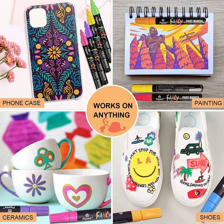 Paint%20Pens%20Paint%20Markers,%2020%20Colors%20Oil-Based%20Paint%20Marker%20Pen%20Set%20-%20Image%203