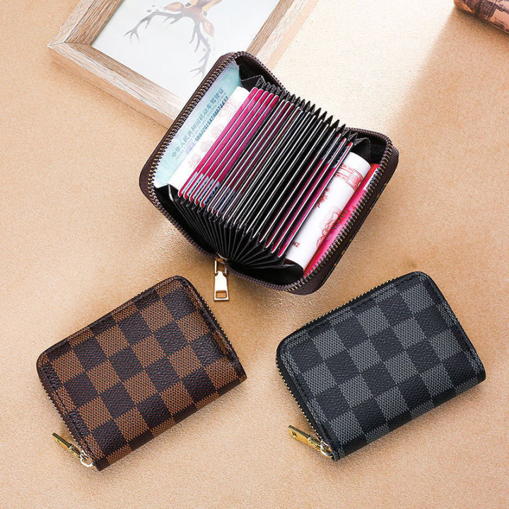 Superb Versatile -Choice and Remark -Men/Women Small Blocking Zipper Credit Card Wallet/Purse - Card Holder- Avant-garde