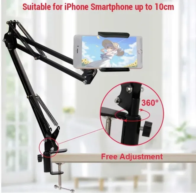 Overhead%20Video%20Stand%20Phone%20Holder%20Articulating%20Arm%20Phone%20Mount%20Table%20Top%20ChromLives%20Scissor%20Boom%20Arm%20Articulating%20Phone%20Stand%20Tablet%20Phone%20Holder%20for%20Streaming%20Phone%20-%20Image%203