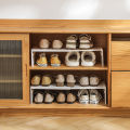 Kitchen storage rack, cabinet storage rack, countertop layered multifunctional seasoning rack, household shelf. 
