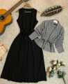 Denim Quality Blazer Gown Export. 