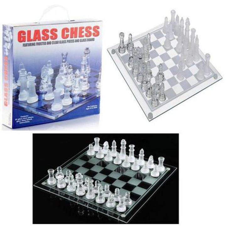 Glass Chess Set - Crystal Chess Showpiec Vintage Choice - Expression of Yourself