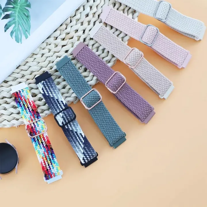 20mm/22mm%20Band%20For%20Samsung%20Galaxy%20Watch%204/5/6/5%20pro/6%20Classic/gear%20s3/active%202%20Braided%20Solo%20loop%20bracelet%20Huawei%20GT%202e%203%204%20Strap%20-%20Image%205