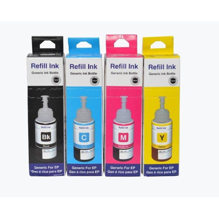 Ink Bottle Refill 664 4-Pcs 4 color.