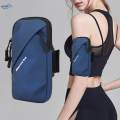 Phone Arm Band Bag Cellphone Holder Sports Arm Bag for Sport Travel Workout Blue. 