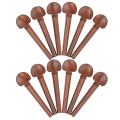12Pcs/Set Udder String Spools Redwood Pegs Stringed Peg Repair Maintenance Tools Tuning Shaft Instrument Parts.