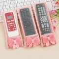 1 Pcs TV Remote Control Cover Air condition Remote Control Cover Textile Protective Bag. 