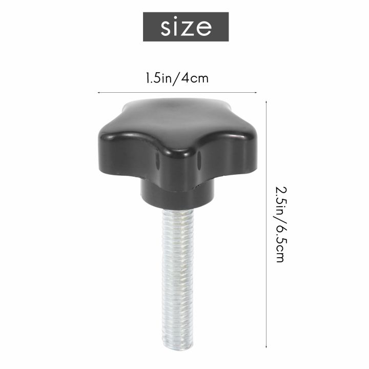 M8%20x%2040mm%20Screws%20Star%20head%20Wing%20screw%20Clamp%20knob%20handle%20black%20-%20Image%202