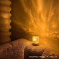 Straight Dream Water Wave Atmosphere Bedroom Colorful Bedhead Romantic Starry Sky Projection Flame Laser Night Light. 